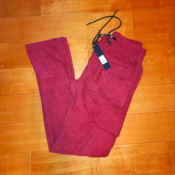 Fashion Nova Pants Brand New Burgundy Fashion Nova Men Cargo Pants fashion-nova-pants-brand-new-burgundy-fashion-nova-men-cargo-pants